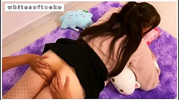 Kawaii Girl And Anime Girl - First Painful Anal - Cute Loud Moans Stop Please! Virgin Ass - Full Video