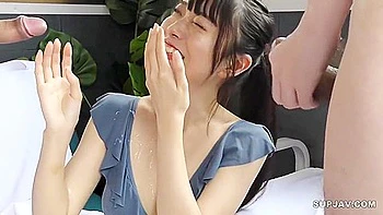 Tiny Asian Teen 18+ Filthy Bukkake Porn Video