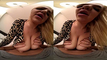 Blonde: Blowjob, Doggy  Cowgirl VR Porn
