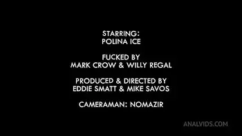 Russian Tattooed Whore Goes Wet, Polina Ice, 2on1, ATM, Balls Deep Anal, DP, Rough Sex, Pee Drink RPH001