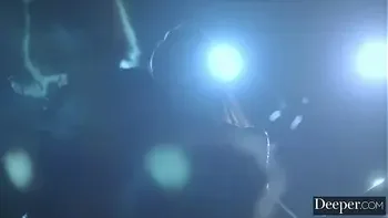 Deeper. Latex-wearing Avery & Vanna have intense threesome