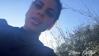 Stacked Babe Kesha Ortega Gets Nasty In A Wild Outdoor Masturbation