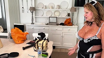 The Bad Butler Fucks The Slutty Maid