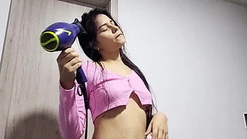 From Steam to Seduction: My Glamorous Post-Shower Transformation part1 2: Porn