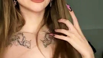 Adrianna Savus enormous orbs and naked assets pound a dildo! Best XXX porn!