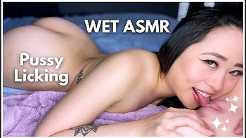 Wet Pussy & Asshole Licking Sounds - Asmr - Kimmy Kalani - Tantaly Sex Doll
