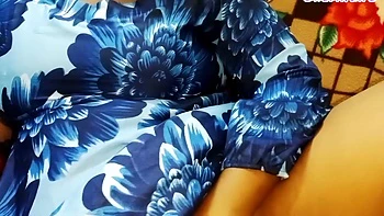 Indian Tamil Wife Fingering And Squeezing Boobs In Full Mood