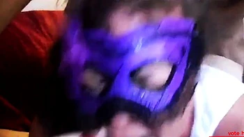 Girl's Interracial Threesome with Two Bulls