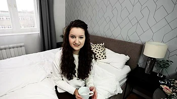 GERMAN SCOUT - Big natural saggy Tits Teen Alisa Horakova