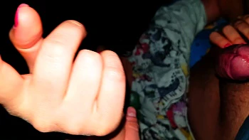 Romanian whore sucks a small cock