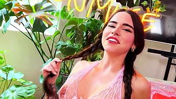 Busty Babe Suttin Hooking Up With Big Dick Guy