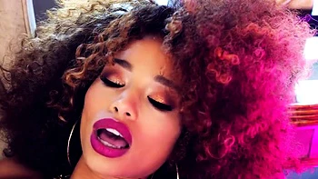 sexy ebony girl gets dicked through ripped pantyhose