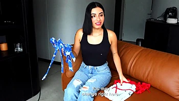 Amateur Latina Teen Gets Her Pussy Filled By BWC