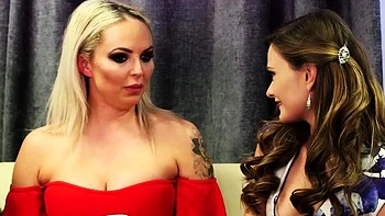 Gorgeous CFNM babes jerking off DILF