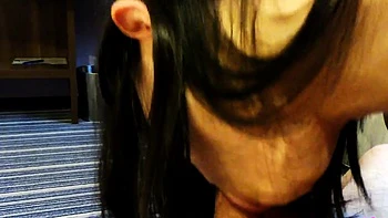 Asian Amateur POV Deepthroat Blowjob
