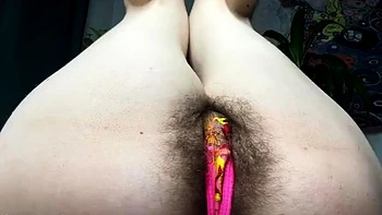 Simone Soros - Finger fuck Simone Soros perfect hairy pussy