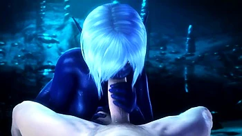 Two 3d cartoon cuties are ready for their bath