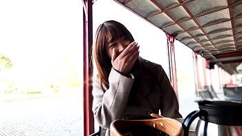 Small titted girlfriend fingering ass