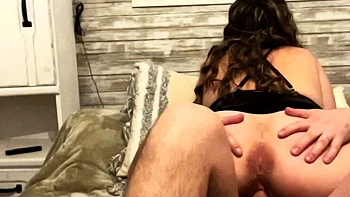 Brunette mia bangg ass toyed before hardcore anal