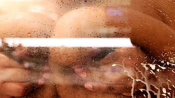 Close up pov view of a dude jerking it