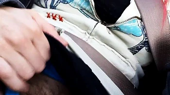 Amateur solo jock jerks his throbbing cock