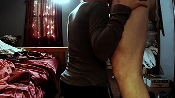 GILF PAYS WITH HER THROAT, HER SON OWES ME MONEY