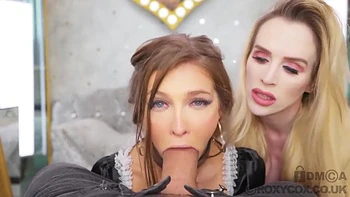 Roxy Cox Crazy Pov Threesome Orgy