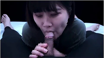 She Gets Excited While Sniffing Erotic Cocks And Snorting During A Blowjob! Nose Job Cum In Mouth