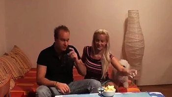 Amateur girl teasing session