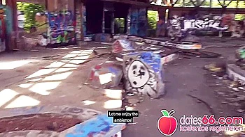 Dirty Public Sex With 2 European Porn Stars