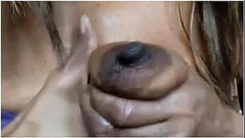 Milky Milf Ginger Moisther Squeezing Milk From Saggy Tits