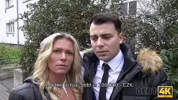 DEBT4k. Your brides ass will serve to pay your debt!