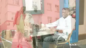 PrivateBlack - Horny Rebecca Black Gets DPed In Interracial Gangbang!