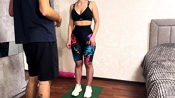 Hot Fitness Girl Gets Fucked By Fake Trainer