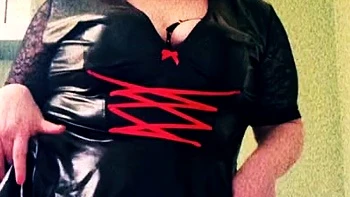 Amateur striptease and Solo masturbation