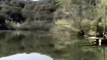 Hot brunette big boobs toying pink pussy