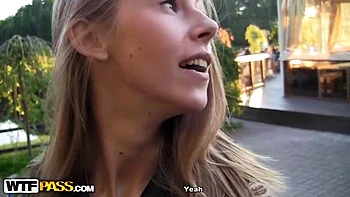 Couple has sex on the river