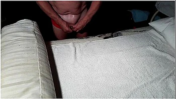 Old Barres Prepares Everything For My Clit Massage