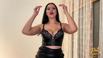 Kira’s Blue Eyes Smolder As She Grinds Your Throbbing Pole!