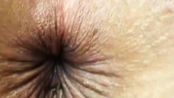 Winking Butthole Close-Up on Webcam