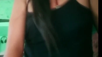 Desi Girl Masturbating With Brinjal