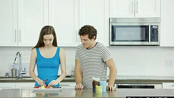 Jason Brown and Tali Dova in sensual interracial action