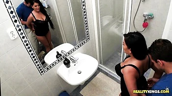 Aesthetic busty brunette Jasmine Black rammed by massive dick