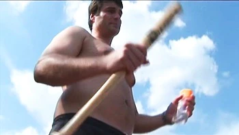 Beautiful missionary pose outdoor fisting with a hot brunette Jessika Girl