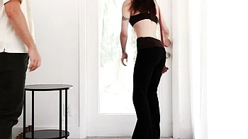 POV dick-sucking session with a passionate young girlfriend Tess