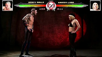 Submissive busty blonde Krissy Lynn screwed by her lovely master