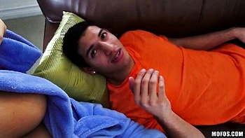 Beautiful face fucking session with a passionate brunette Evi Fox