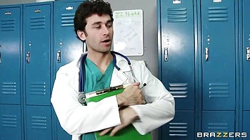 Rough sex in the sideways pose with a busty blonde Alexis Texas