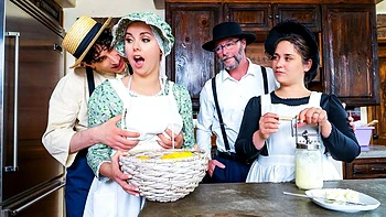 Jessie Rogers and Natalie Brooks are enjoying only big dicks