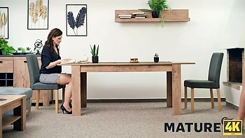 Aesthetic sideways pose fuck with a gorgeous brunette Sweet Becky